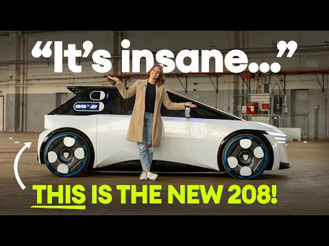 New 2027 Peugeot 208: Polygon Concept reveals baby Pug’s new look