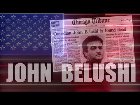 America's Guest : John Belushi - Rare Radio Announcement on the Death Of John Belushi March 5th 1982