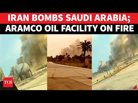 Iran BOMBS Saudi Arabia; Aramco Facility Hit, Oil Supply Halted As War Spirals Out Of Control