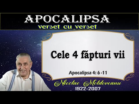 12. Cele 4 făpturi vii (Apocalipsa 4: 6-11)