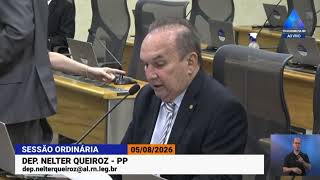 NELTER QUEIROZ FAZ RETROSPECTIVA DE SUA AGENDA DURANTE RECESSO PARLAMENTAR