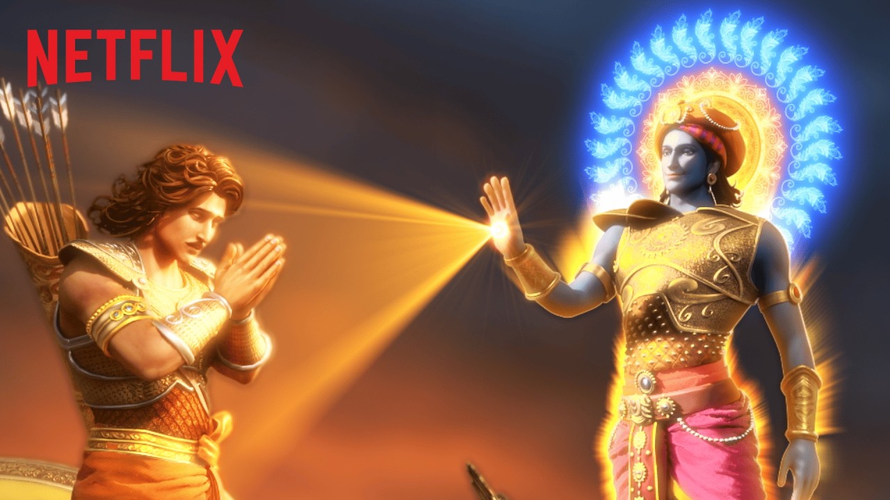 5 Times Lord Krishna CHANGED Arjun’s FATE | Janmashtami | Kurukshetra | Netflix India