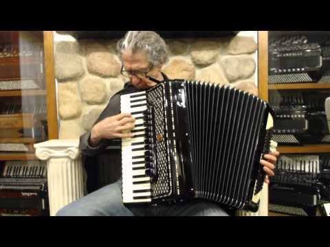 SCANSUPVI2S120BK - NEW Black Scandalli Super VI 2S Piano Accordion LMMH 120 $8999
