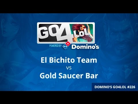 El bichito Team vs Gold Saucer Bar - Cuartos - Domino's Go4LoL #226