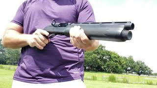 Shockwave Semiautomatic and Peacekeeper, Remington 1100 base, Black Aces Tactical