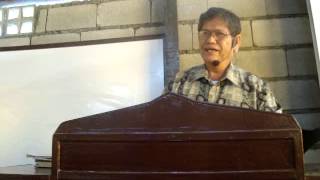 preview picture of video 'Preaching in Tagalog- Discerning the Lord's Body'