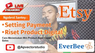 Riset Produk Digital Di etsy | Setting Payment Di etsy
