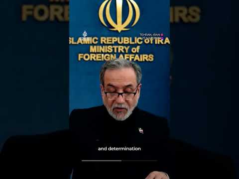 Iran foreign minister says defence will continue as long as needed | | #AJshorts
