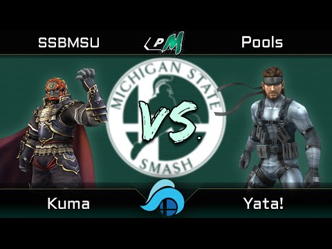 Project MSU Singles Pools - Kuma (Ganondorf/Luigi) vs. Yata! (Snake)