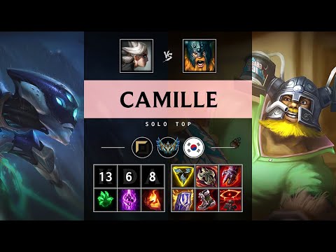 Camille Top vs Olaf: Unstoppable - KR Challenger Patch 14.18