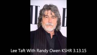 preview picture of video 'Lee Taft with Randy Owen KSHR 3 13 15'