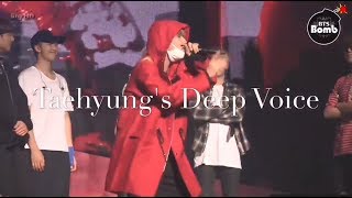 Download lagu Taehyung's Deep Voice Compilation (Live) mp3