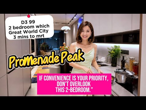 Promenade Peak, 1 Zion Road, Alexandra / Commonwealth, 2 Bedrooms, 689 sqft, Condominium For Sale, by Jasmine Tan P H, 500241303 - PropertyGuru.com.sg