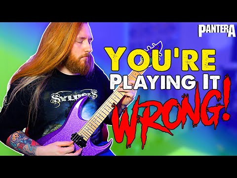 Don't Do This! Learn How To Play 'Cowboys From Hell' The Right Way!
