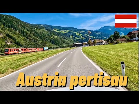 Driving in Austria from pertisau to Rohrberg