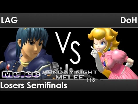 MNM 113 - LAG (Marth) vs DoH (Peach) Losers Semifinals - Melee