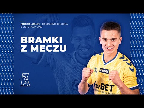 Bramki z meczu Motor Lublin - Garbarnia Kraków (05.11.2022)