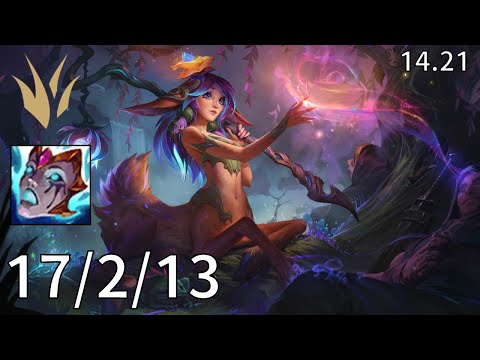 Lillia Jungle vs Lee Sin - EUW grandmaster | Patch 14.21