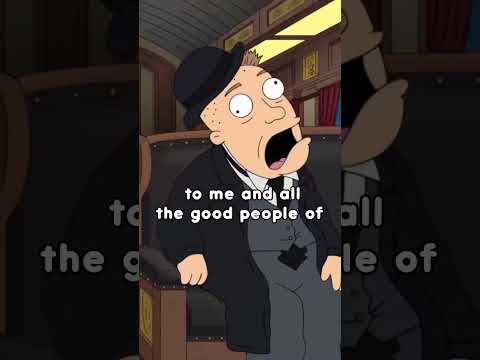 act as train crossing in 1890s 🚧 #familyguy #funny #comedy #shorts