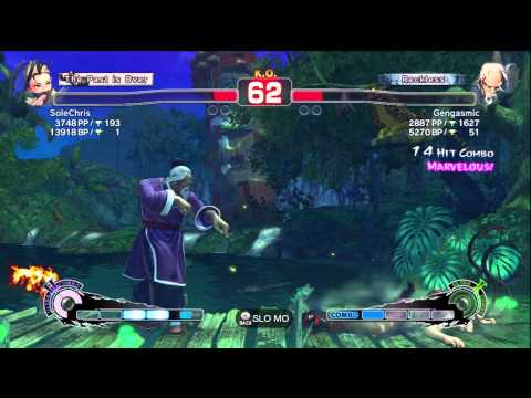 SSF4 AE SoleChris (Ibuki) VS. Gengasmic (Gen) Rank