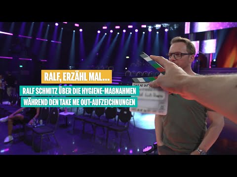 Die Hygiene-Maßnahmen bei den TAKE ME OUT-Aufzeichnungen