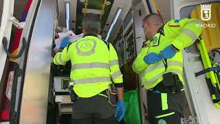 Accidente Moto Ensanche Vallecas 1mayo22