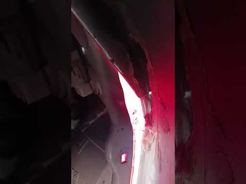 Lexus RX bumper reflector assembly replaced.