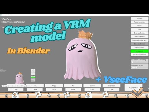 Vrm model made in Blender to VSeeFace | No Unity