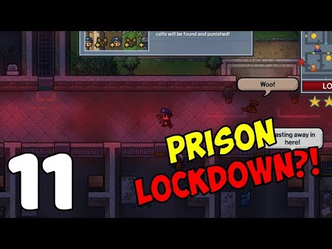 The Escapists 2 Let's Play | E11 | Prison LOCKDOWN?!