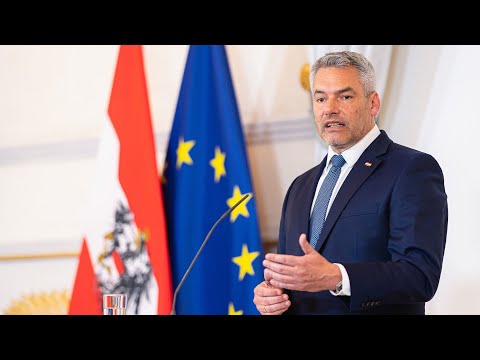 Pressestatement von Bundeskanzler Karl Nehammer