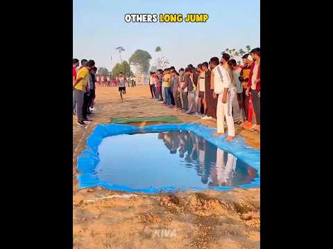 Normal vs King Long Jump 😱