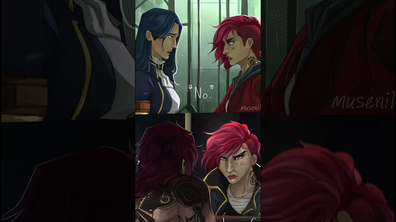 Vi Tells Caitlyn About Her Parents | Arcane #Shorts