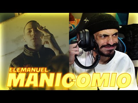BARRASSSSSS 🥶 REACCIÓN a MANICOMIO - ELEmanuel JAJA