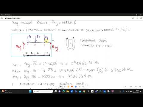CALCOLO DI PROGETTO A FLESSIONE SEMPLICE ESERCIZIO 1