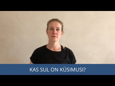 Learn Estonian Language: Basic Questions