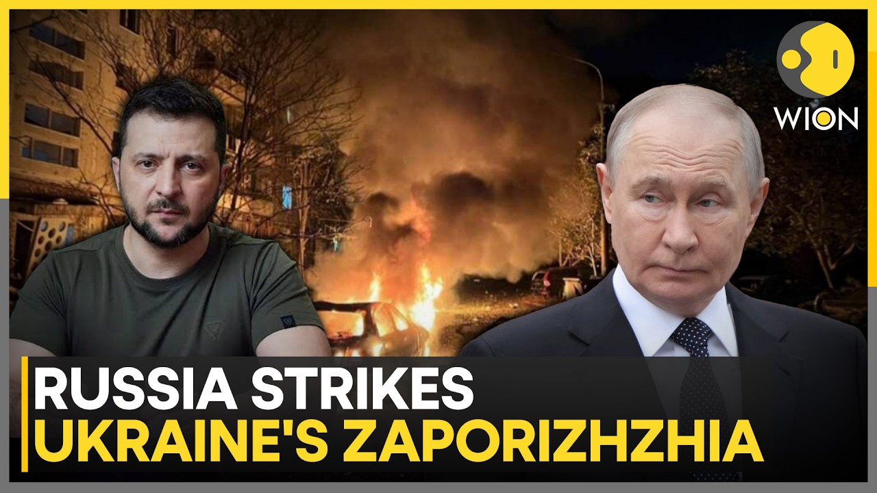 Russia-Ukraine War: Five Killed, 20 Injured in Zaporizhzhia; Multiple Explosions Heard in Kyiv |WION