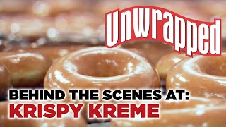 How Krispy Kreme Doughnuts are Made | UNWRAPPED | Food Network