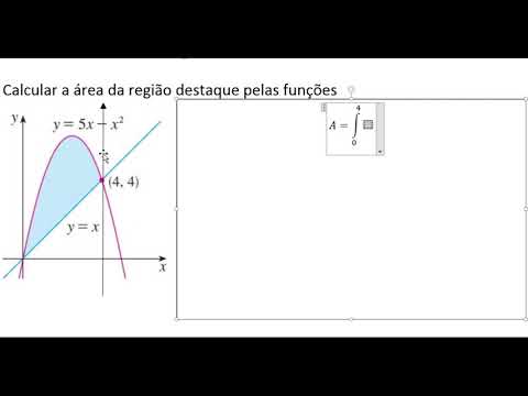 Área entre curvas integral definida Teorema Fundamental do Cálculo