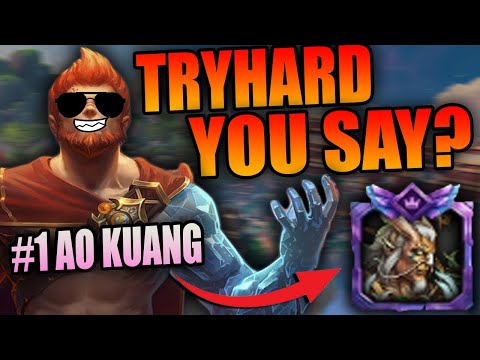I REMATCHED THE TRYHARD VS GUARDIANS #1 AO KUANG! - Masters Ranked Duel - SMITE