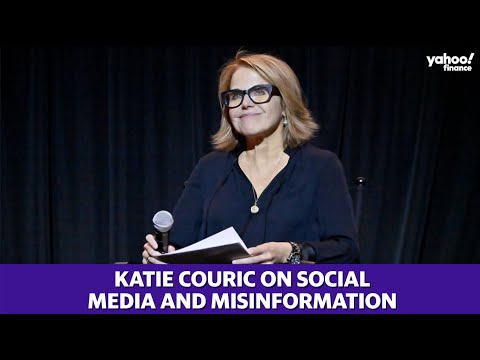 Social media, free speech, and misinformation: Katie Couric discusses