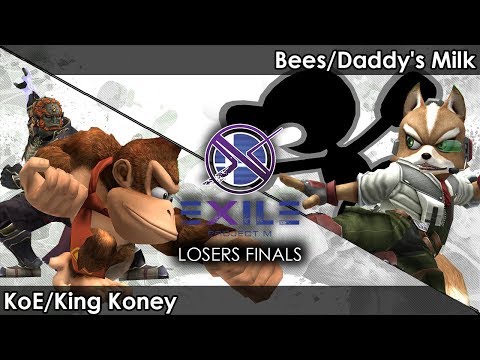 Project M: KoE/King Koney V Bees/Daddy's Milk - Exile 100 Tournament SSBPM