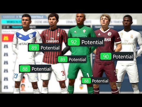 24 BESTE TALENTE IM FIFA 20 KARRIEREMODUS !!! 🔥🔝 88+ Potential