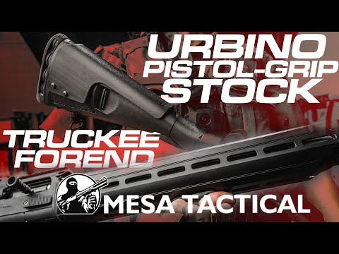 Mesa Tactical's Top Shotgun Accessories Urbino Stock, Truckee Forend, \u0026 Sureshell Carrier With Rail
