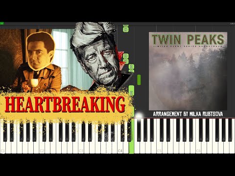 Angelo Badalamenti - Heartbreaking | Twin Peaks | Piano Tutorial