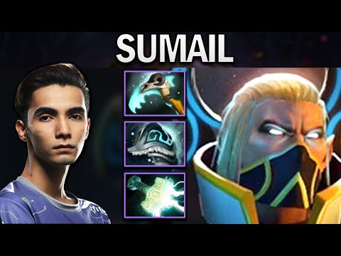 SUMAIL INVOKER WITH 19 KILLS - DOTA 2 7.28 GAMEPLAY