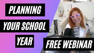New School Counselors | Counseling Hacks | Planning my New School Year  | School Counselor Webinar