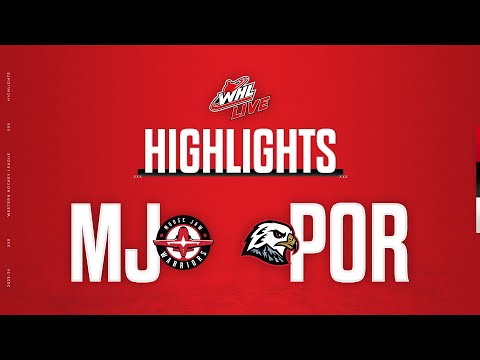 Moose Jaw Warriors at Portland Winterhawks 2/28 | WHL Highlights 2023-24