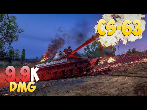CS-63 - 7 Kills 9.9K DMG - Maximum! - World Of Tanks