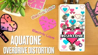 Video thumbnail for Electric Love Aquatone Overdrive Distortion (a collaboration with BCRF & Brian Wampler) by Pedal of the Day