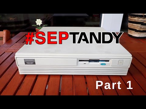 #SepTandy with Tandy 1000 RSX (Part 1): replacing the PSU